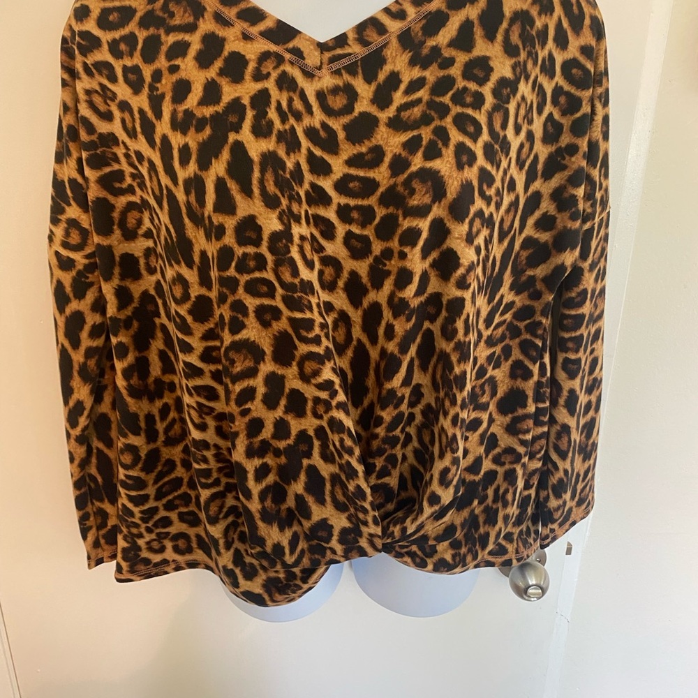Leopard Print Women's Skirt